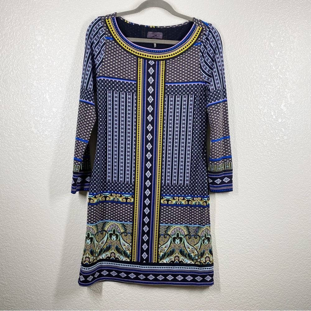 Hale Bob Multi Print Shift Dress